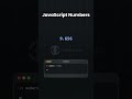 Javascript Numbers || web development || #important #coding #bca #htmlcss #html #css #shorts #viral