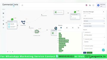 Datastore - Add New Record In Data Store | Whatsapp Automation