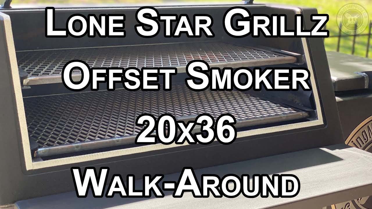Lone Star Grillz 20x36 Walk Around YouTube