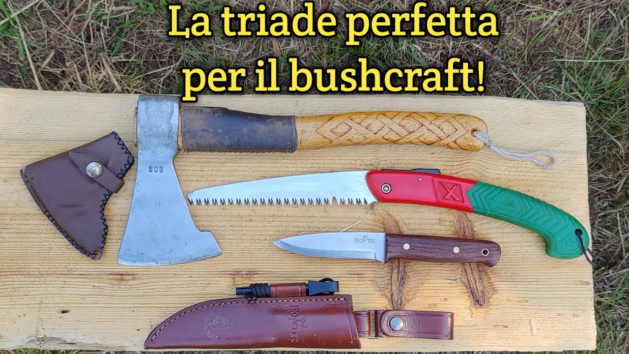 The perfect bushcraft triad? let's talk about. 