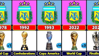 Argentina National Team All Trophies.