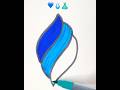 💙💧🧁satisfying creative drawing #art  #satisfyingvideo #satisfying #video #viral #creative #shorts