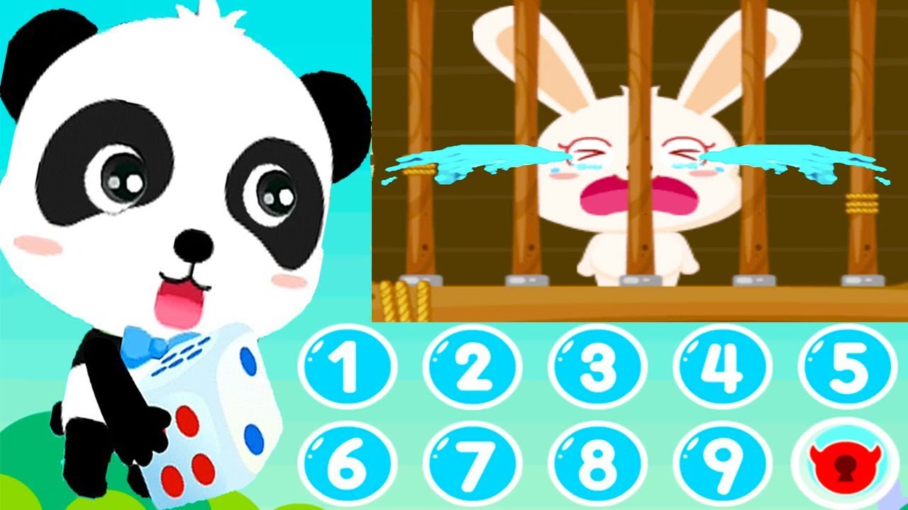 Little Panda's Math Adventure - Baby Learn Colors & Basic Math Numbers - Kids Fun Education