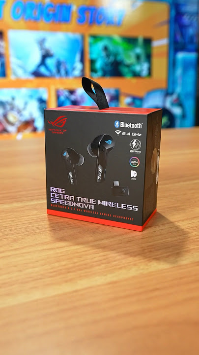 ROG Cetra True Wireless Speednova gaming headphones