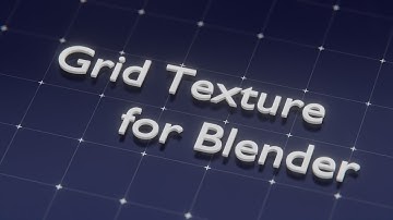 Blender - Procedural Grid Texture short tutorial