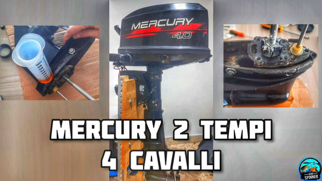 MERCURY MANUTENZIONE COMPLETA FUORIBORDO, SOSTITUZIONE GIRANTE