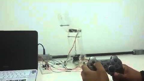 Braço robótico Controlado por Joystick