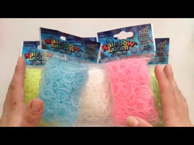 Rainbow Loom- Color Changing Bands-Solar Moon UV