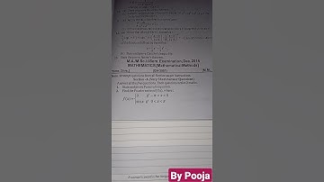 M.Sc/M.A 3rd Sem mathematical method 2014