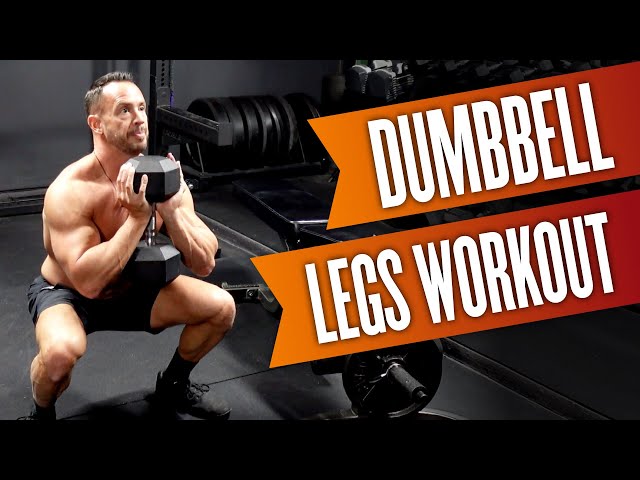 Glute Leg Weights With Dumbbells DUMBBELL ONLY LEG WORKOUT TO BUILD BIG ...