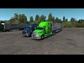 American Truck Simulator. v 1.36  Работа в США виртуальный дальнобой. International ProStar.