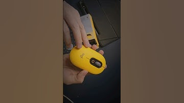 LOGITECH POP MOUSE YELLOW