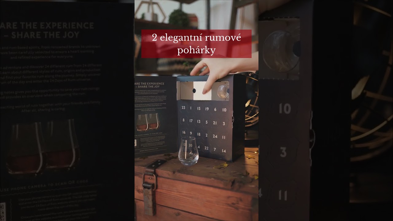 Rumový kalendář 24 days of rum 2023