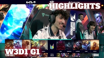 BDS vs RGE - Highlights | Week 3 Day 1 LEC Summer 2024 | Team BDS vs Rogue W3D1