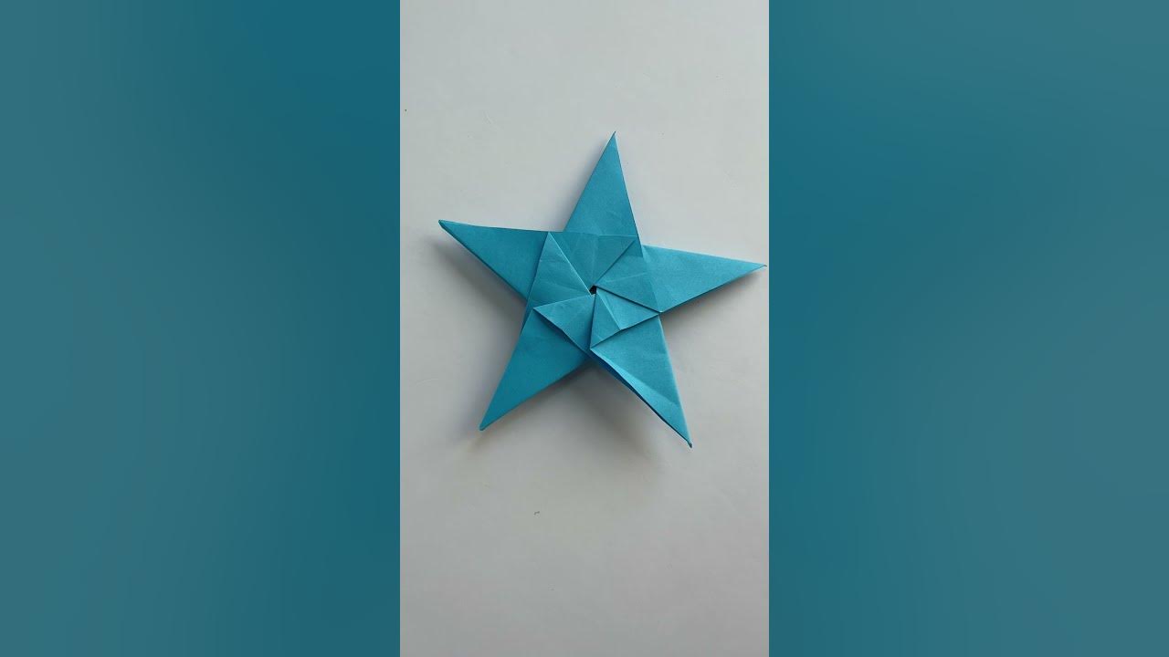 Gwiazda Z Papieru Origami Youtube Gwiazda Origami | Gwiazdę z Papieru | Rękodzieło z papieru na Boże
