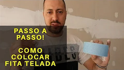 Qual fita usar para drywall?