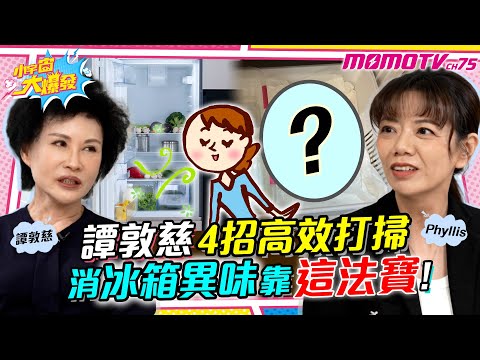 譚敦慈 4招高效打掃 消 冰箱異味 靠「這法寶」ft. Phyllis 譚敦慈 【 小宇宙大爆發 】