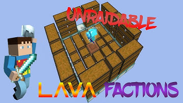 Minecraft Lava Factions /2/ - MAKING OUR UNRAIDABLE SKYBASE
