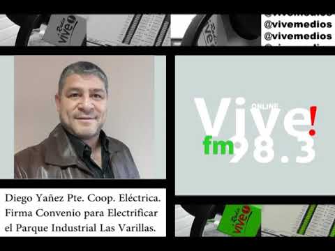 Convenio para Electrificar el Parque Industrial Las Varillas Entrevista a Diego Yáñez