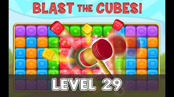 Cube Blast Level 29 (No Boosters)