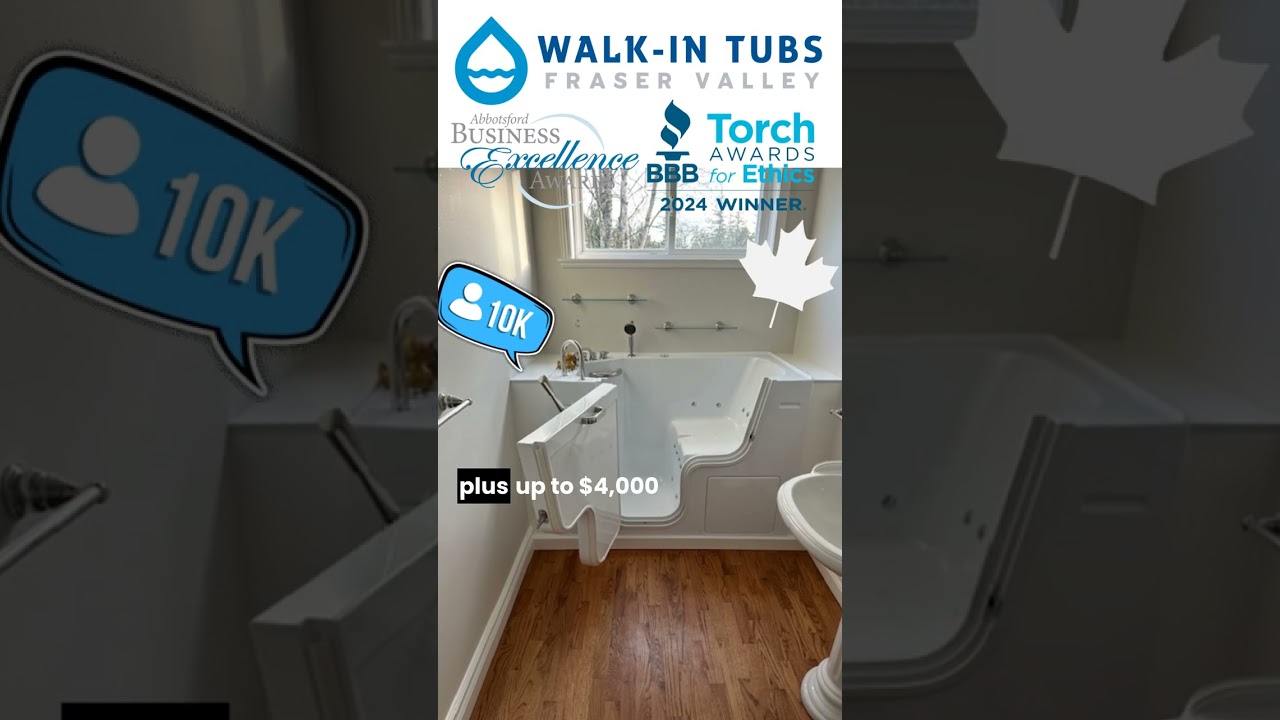 Canadian Seniors Getting Government Grants to Install Walk-In Tubs