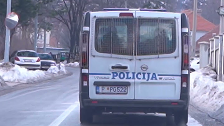 Kadrovi Cetinja dan nakon tragedije