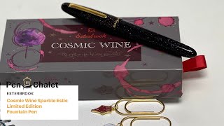 Esterbrook Cosmic Wine Sparkle Estie Limited Edition Fountain Pen May 2022 Release