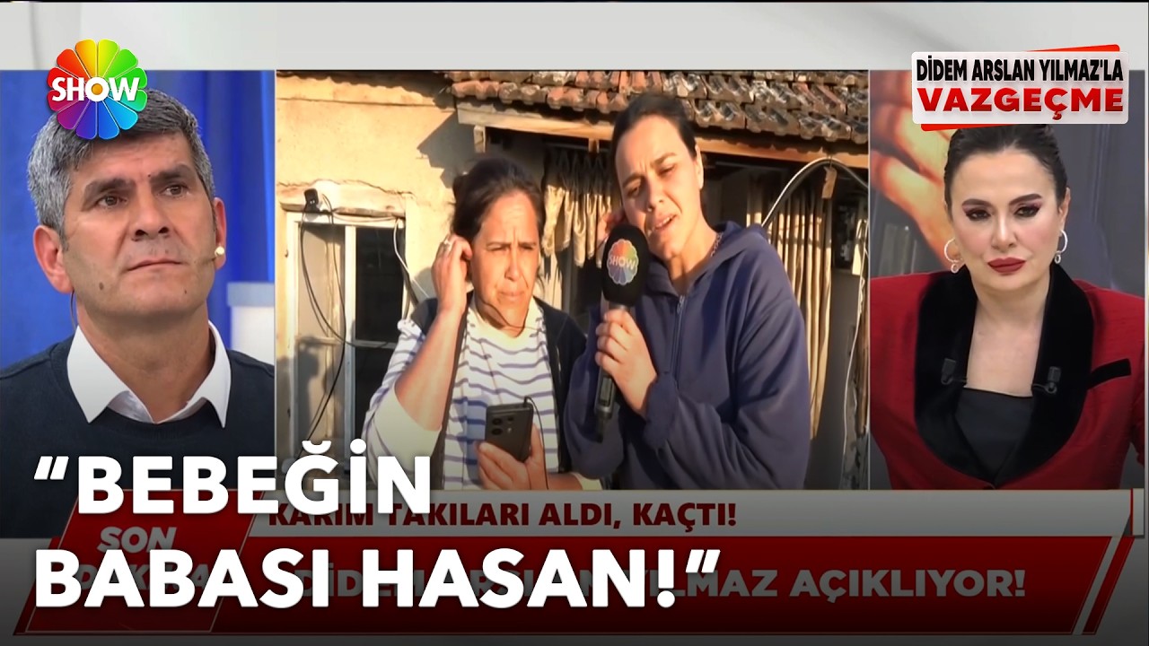 Didem Arslan Yılmaz çocuğun babasının kim olduğunu açıkladı | ‪@didemarslanyilmazlavazgecme