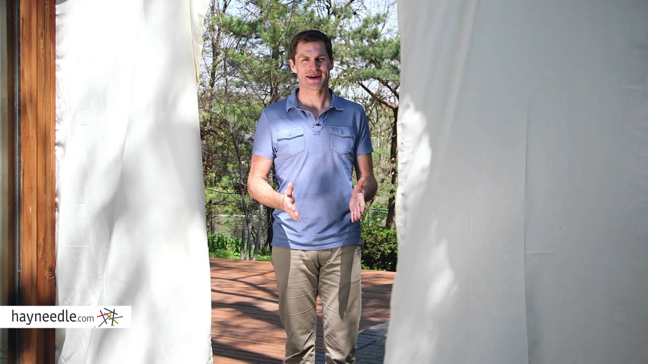 Outdoor Decor Gazebo Grommet Outdoor Curtain Panel - Product Review Video