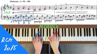 Cradle Song Op. 101, No. 6 by Cornelius Gurlitt. RCM 4 - Piano Etudes