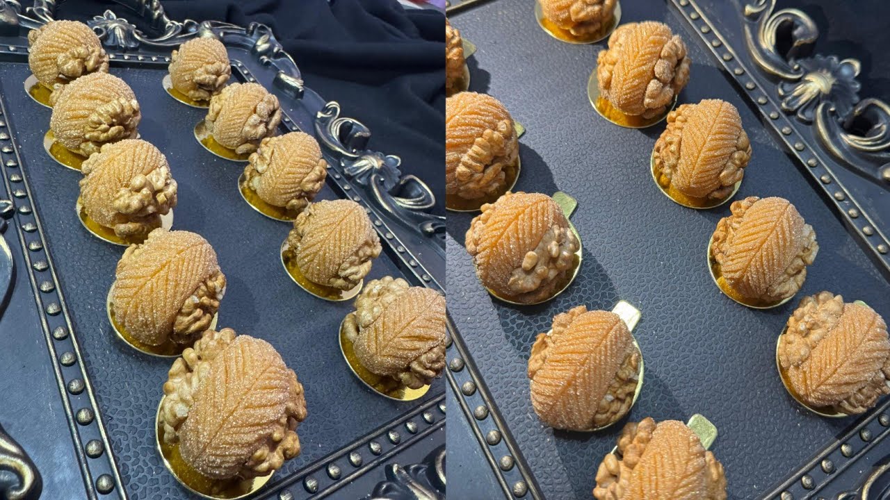 حلوة باللوز والبرتقال الاكثر طلبا لاصحاب الدوق الرفيع 😍بطريقة ساهلة ومقادير متوفرة 👌😋