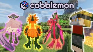 I Caught The Galarian Birds In Cobblemon Cobbleverse