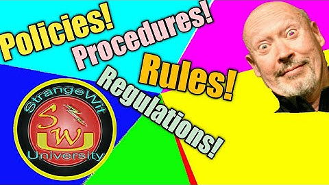 Policies, Procedures,  Rules & Regulations!