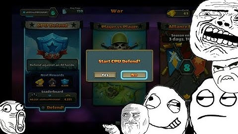 Guns Up! Cpu defending