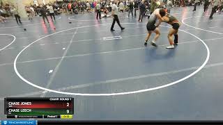 160 Lbs Champ. Round 1 - Chase Leech, IN Vs Chase Jones, WA 1f64