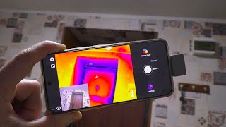 Поиск УТЕЧЕК ТЕПЛА в доме тепловизором InfiRay P2 Pro. Сильно удивлен результатом!