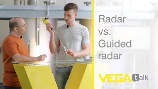 Radar vs. Guided Radar (TDR) – What are the differences between the two measuring methods?