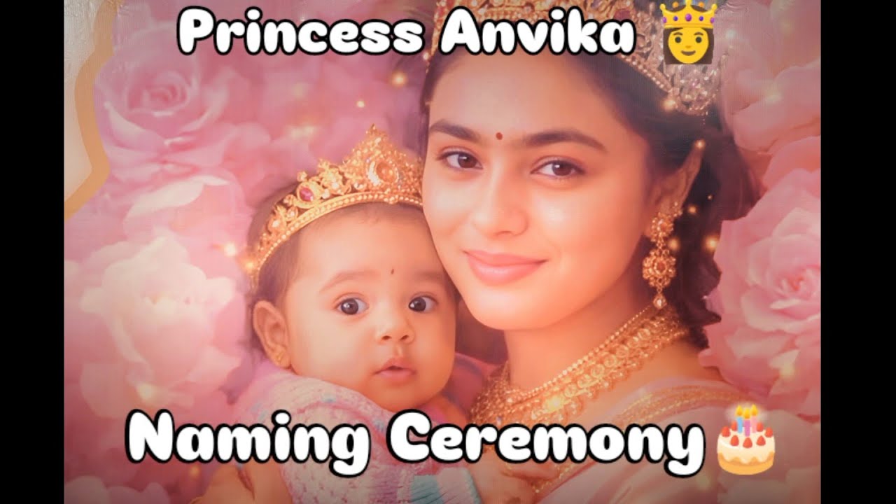 Naming Ceremony of our little princess Anvika 🎂🎉🥰
