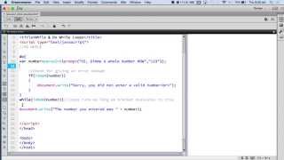 JavaScript: do while loop