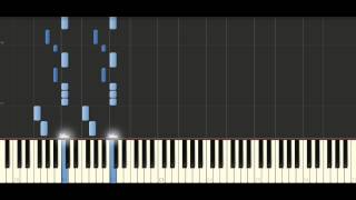 Top gear theme 3 - Piano Tutorial - Synthesia