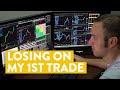 [LIVE] Day Trading | Losing Money on My 1st Trade... (not fun!)