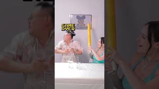 Water Pouring Challenge Goes Wrong | He Got Hit With a Golden Staff#CoupleChallenge