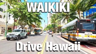 WAIKIKI, HAWAII TODAY! 🚗 DRIVING TOUR  Sept 24, 2025