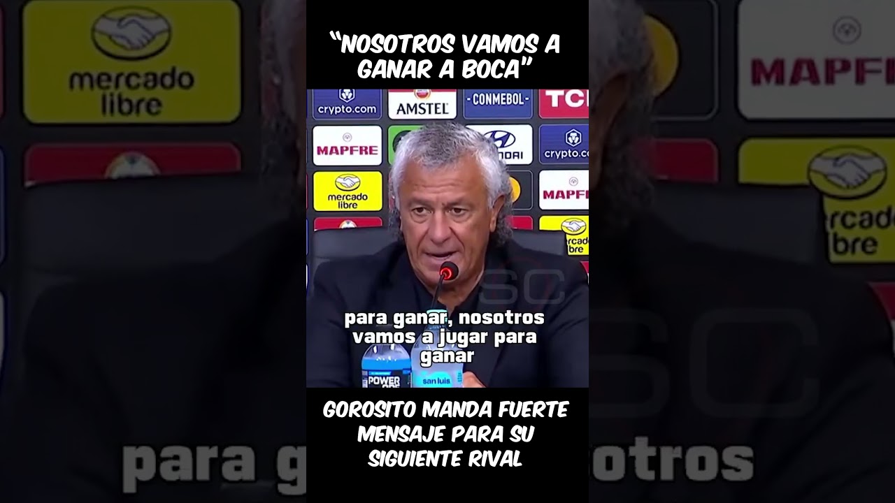 GOROSITO DESAFÍA A BOCA JUNIORS POR LIBERTADORES! #shorts #copalibertadores  #bocajuniors #alianza - YouTube