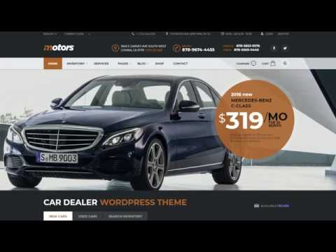 Motors WP – Car Dealership, Rental and Classified Listing WordPress Theme