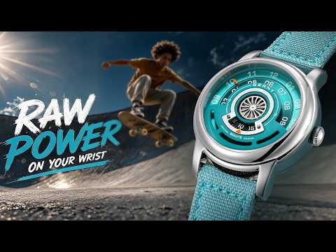 Bold Color, Bigger Flex! 🔥 Add a Street Engine to Your Fit — The Unique BERNY AM160L Automatic Watch