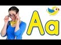 The letter a song  learn the alphabet