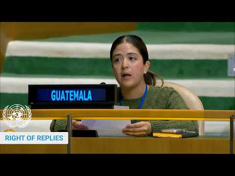 🇺🇳 Guatemala, Japan - Right of Replies (26 Sep) - UN General Debate, 81st Session | #UNGA