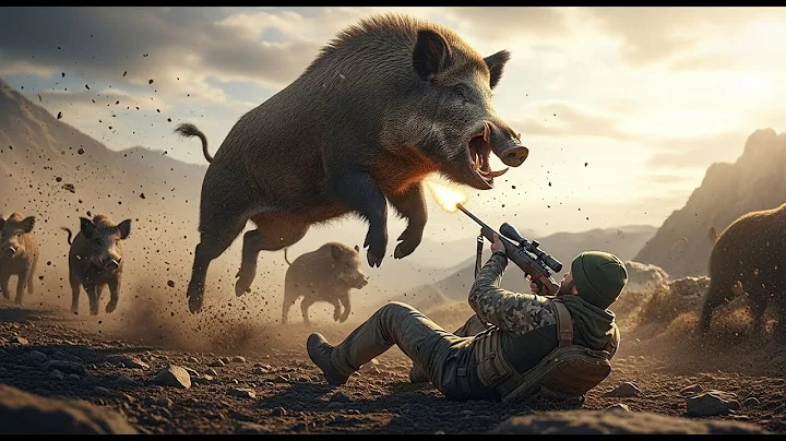 MONSTER Wild Boars Attack Hunters! Farmers Battle Invasive Hogs Destroying Fields