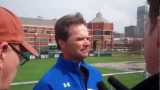 Head Coach Ed Servais Previewing Nebraska Game (4-8-13)